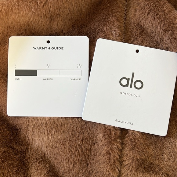 ALO faux fur foxy jacket - M - Picture 7 of 7